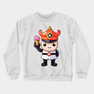 kawaii ice cream cone junk food T-Shirt cute  funny Crewneck Sweatshirt